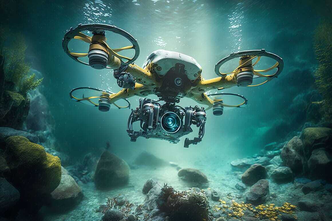 Underwater drones